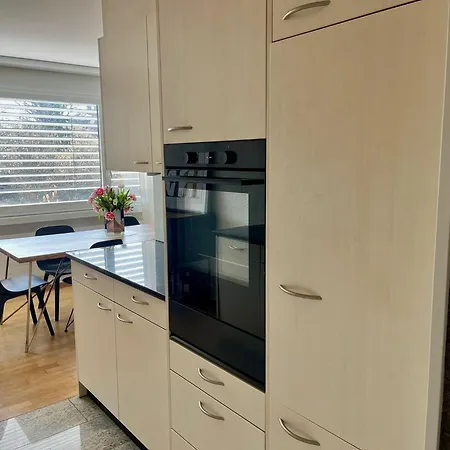 Boho Chic With 125sqm, 2 Bedroom 2 Baths With 36sqm Dual Terraces With Parking And 10 Min To Цюрих