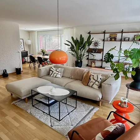 Boho Chic With 125sqm, 2 Bedroom 2 Baths With 36sqm Dual Terraces With Parking And 10 Min To Апартаменты Цюрих