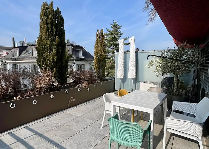 Boho Chic - 2Br, 2Baths Spacious With 23Sqm Terrasse 10 Min From Lake *