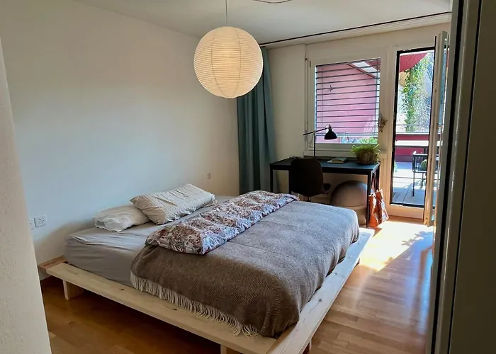 Boho Chic With 125sqm, 2 Bedroom 2 Baths With 36sqm Dual Terraces With Parking And 10 Min To Διαμέρισμα Ζυρίχη