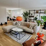 Boho Chic With 125sqm, 2 Bedroom 2 Baths With 36sqm Dual Terraces With Parking And 10 Min To Apartment Zurich