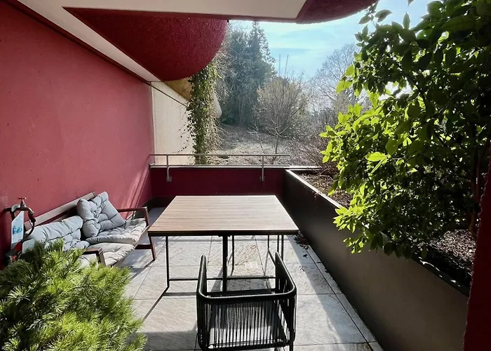 Boho Chic Apt With 125Sqm, 2 Bedroom 2 Baths With 36Sqm Dual Terraces With Parking And 10 Min To Lake Zurich *